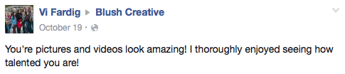 Blush Creative Reviews