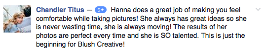 Blush Creative Reviews